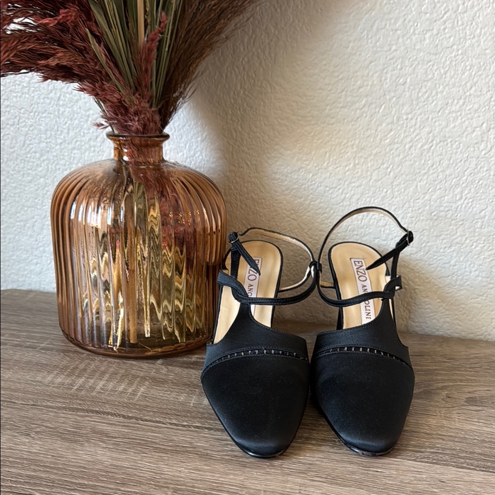 Enzo Angiolini Black Heels